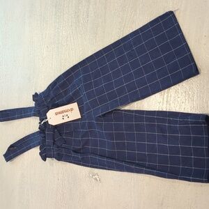 Adorable Plaid Paperbag Pants